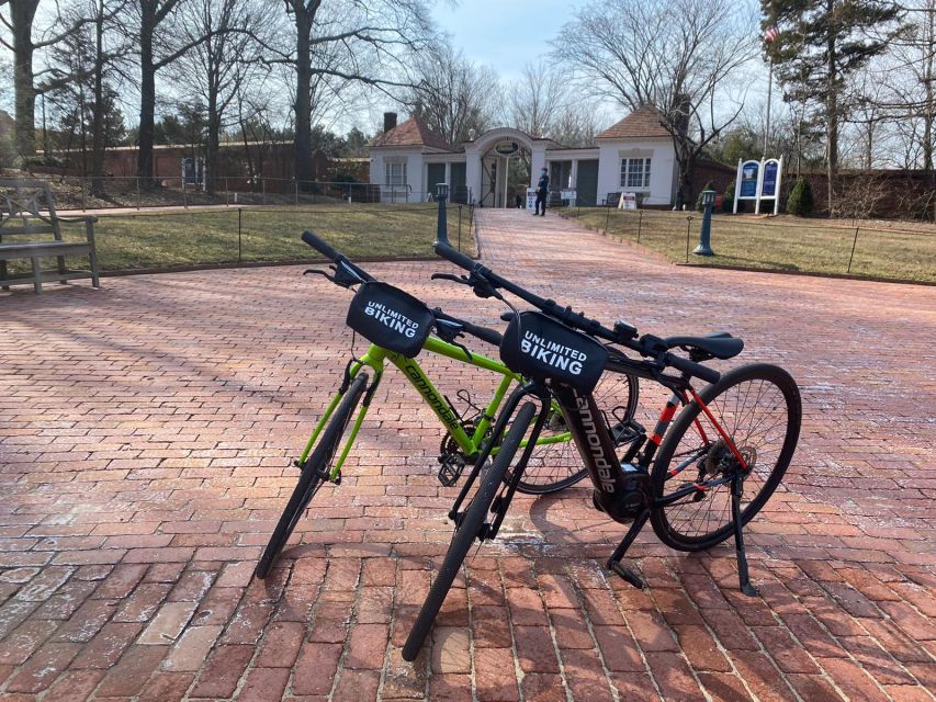 Alexandria: Full-Day Bike Tour to Mt Vernon w/ Optional Boat - Mount Vernon Arrival: Grounds, Gardens, Tomb, Farm, and Museum Access