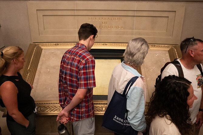 America’s 250th VIP Tour: Archives, Portraits & History 6 ppl Max - Stop 2: National Archives Museum with reserved entry and document-focused interpretation