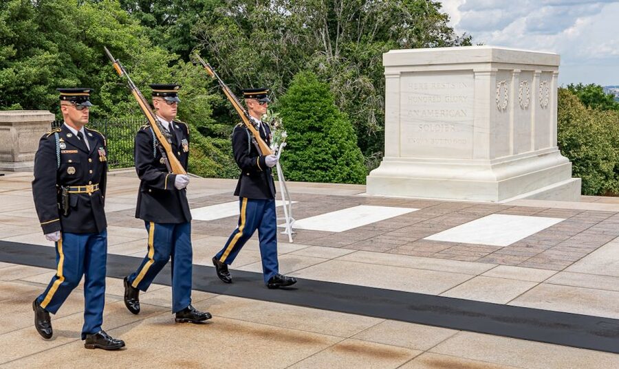 Arlington Cemetery: Changing of the Guard & Small-Group Tour - Space Shuttle Columbia and Challenger memorials: newer stories, same sacrifice