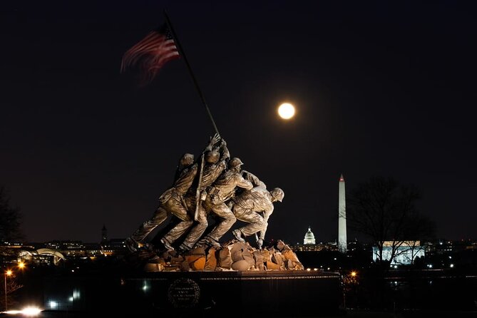 Big Bus DC: Monuments & Memorials Night Tour by Open-top Bus - Audio commentary: what you get and what to do if it glitches