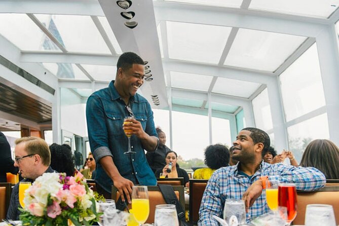 City Cruises DC: Bottomless Mimosa Buffet Brunch Cruise - Who is driving the vibe: DJ music, dancing, and the noise check
