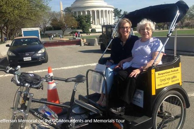 Classic Monuments & Memorials Tour - Pedicab Power: DC’s Monuments Without the Walking Grind