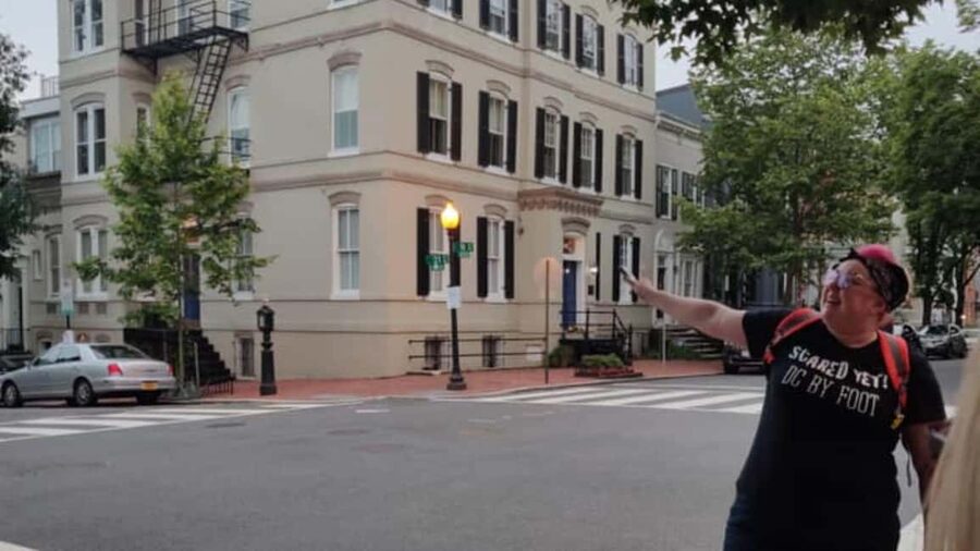 D.C.: Ghosts of Georgetown & The Exorcist Steps Haunted Tour - Haint Blue porches and Civil War boarding-school stories