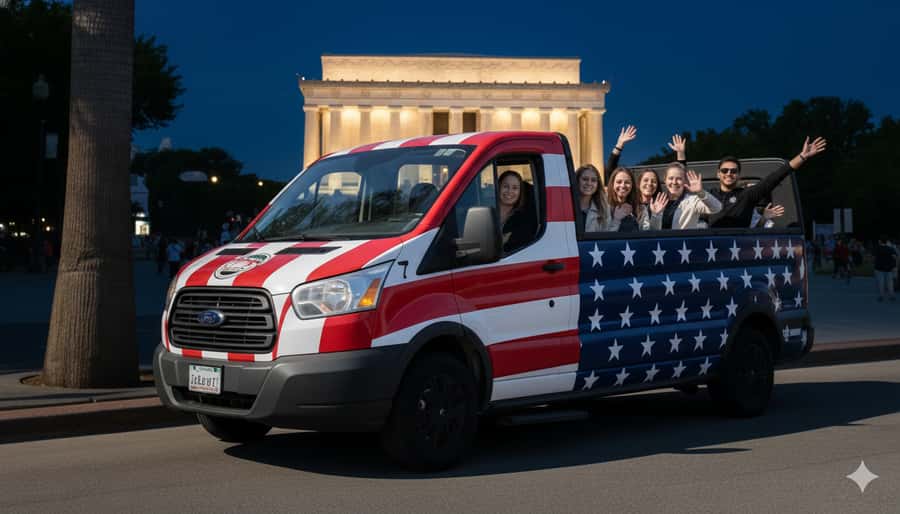 D.C: Monuments & History Guided Open-Air Bus Tour-Day &Night - The Photo-First Approach to Capitol Hill and the White House