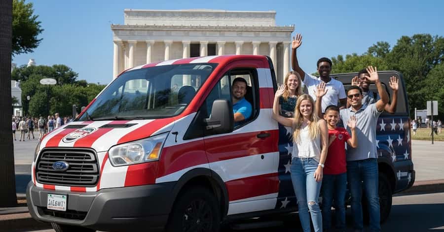 D.C: Monuments & History Guided Open-Air Bus Tour-Day &Night - Day vs Night: When the City Changes Your Photos