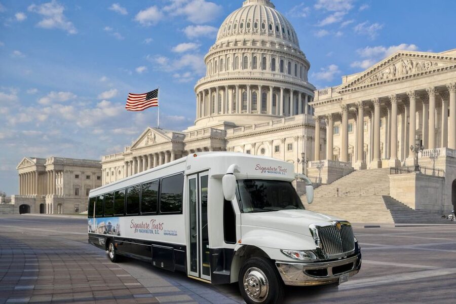 DC Bus Tour with Optional Washington Monument or Air & Space - A 3-hour monuments sprint with real context