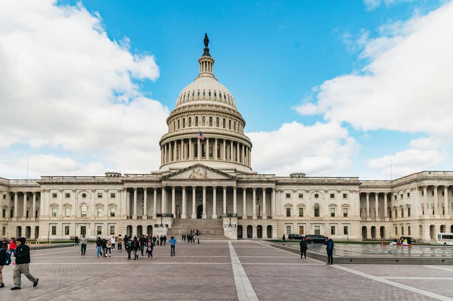 DC: Capitol Hill and Library of Congress Tour with Tickets - US Capitol exterior, then interior: dome stories and the Red Coat docent tour