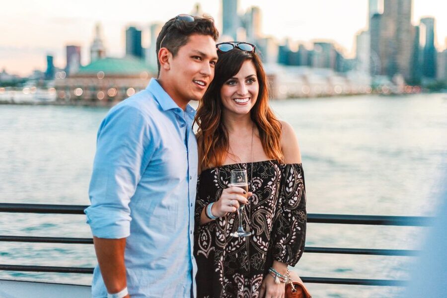 DC: City Cruises Buffet Brunch, Lunch, or Dinner Cruise - The vibe onboard: greeting, your photo, then eat