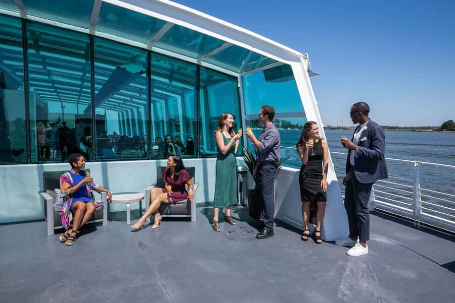 DC: City Cruises Gourmet Brunch, Lunch, or Dinner Cruise - Potomac River views from the Odyssey: why this cruise works