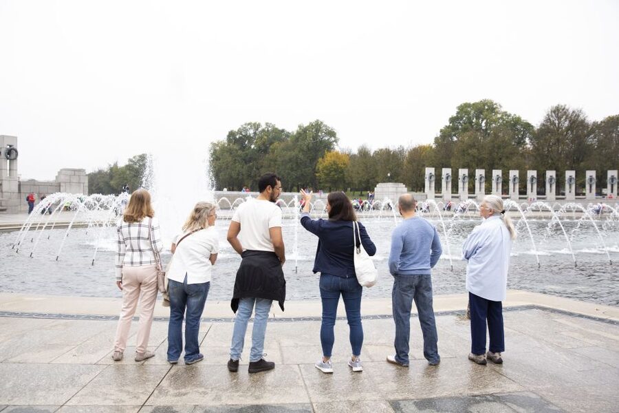 DC: Guided National Mall Tour & Washington Monument Ticket - Washington Monument climb: the view from above (and what can change)