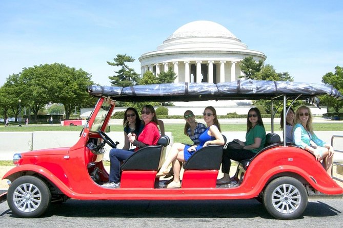 DC Monuments and Capitol Hill Tour by Electric Cart - Small-group 7-passenger carts: comfort without the long bus lines