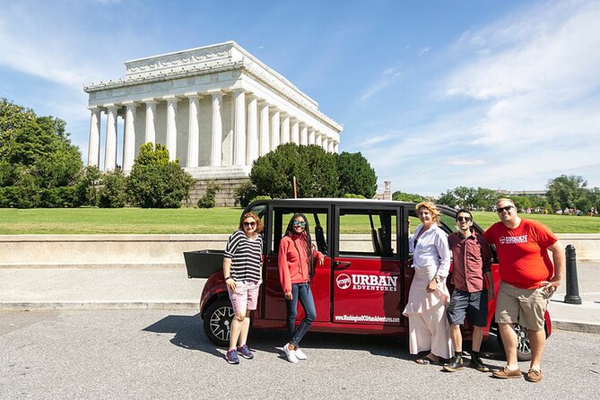 DC Monuments and Capitol Hill Tour by Electric Cart - Martin Luther King Jr. Memorial: a real photo-and-reflection stop