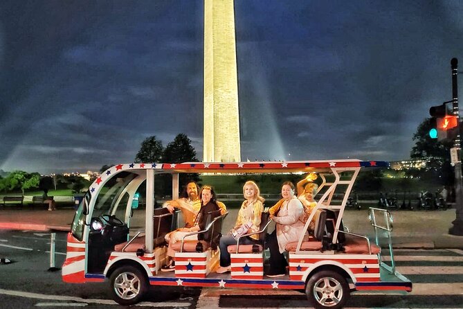 DC Monuments Day or Night American History Electric Cart Tour - Electric Cart + Narration: A Smart Way to See More Than You Expect