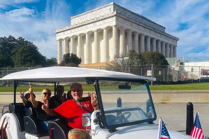 DC Monuments & History Guided E-Cart Tour-Blankets - What the timing really feels like in a 2-hour tour
