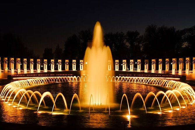 DC Monuments Small Group Guided Night Tour 3 Hours - Audio links, mobile tickets, and what to bring for an easy night