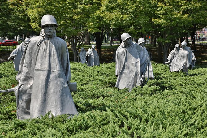 DC Monuments Walking Tour: Small Group, Big Ideas - Korean War Veterans Memorial: A Wall and Statues That Hold Attention