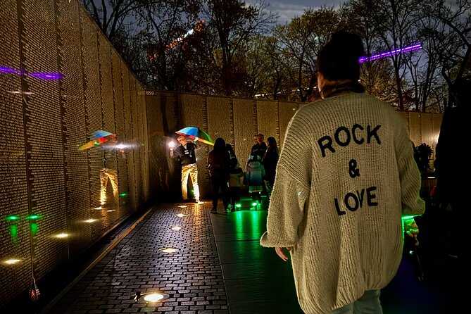 DC Night Tour With Magic LED- Pick Up/Drop, Snacks, LED Bracelets - Bluetooth Audio and LED Bracelets: Safety, Comfort, and Less Stress