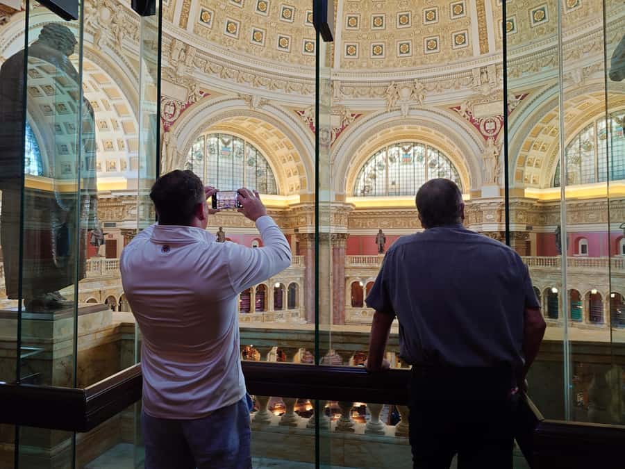 DC: The Original US Capitol and Library of Congress Tour - Library of Congress Thomas Jefferson Building: Reserved Entry to a Real Knowledge Powerhouse