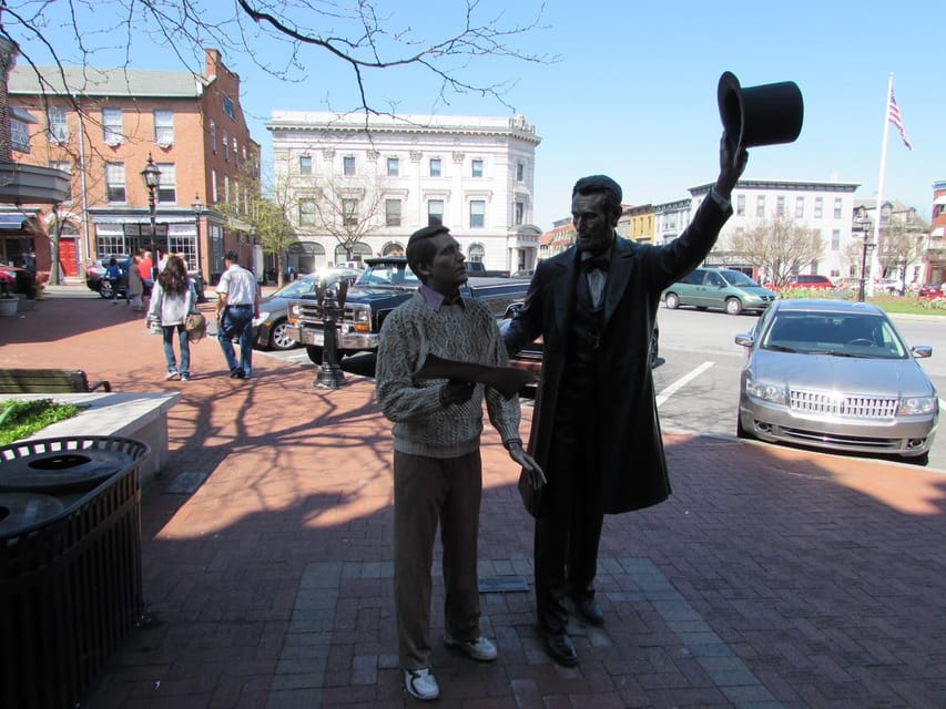 From DC: Gettysburg National Military Park Full-Day Trip - Downtown Gettysburg: one guided hour plus space to choose