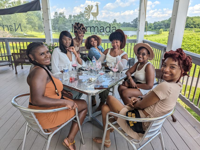 From DC: Premium Virginia Wine Country Tour with Tastings - Stop Two at Narmada Winery: A 3-Wine Flight and Scenic Views