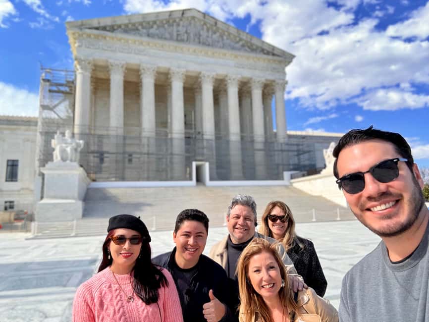 Guided visit inside the Capitol and the Library of Congress - Supreme Court: columns, friezes, and the judicial storyline