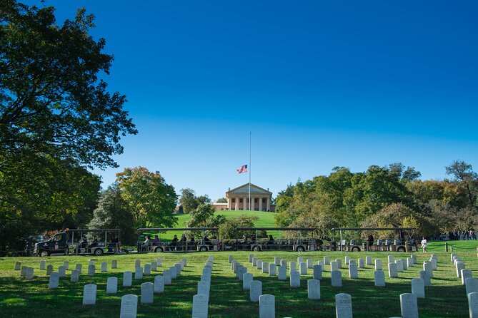 Hop-On Hop-Off 21 Stop Trolley Tour + Arlington Cemetery Tour - Price and value: what $59.45 buys you in real time