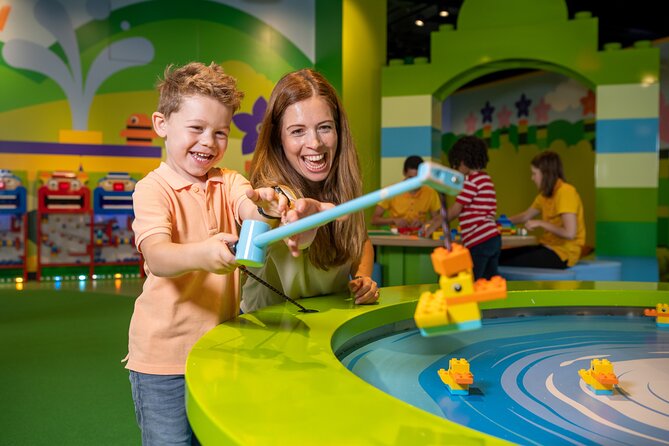 LEGO Discovery Center Washington D.C Admission Ticket - LEGO-Themed Ride and the “Watch It Happen” Moment
