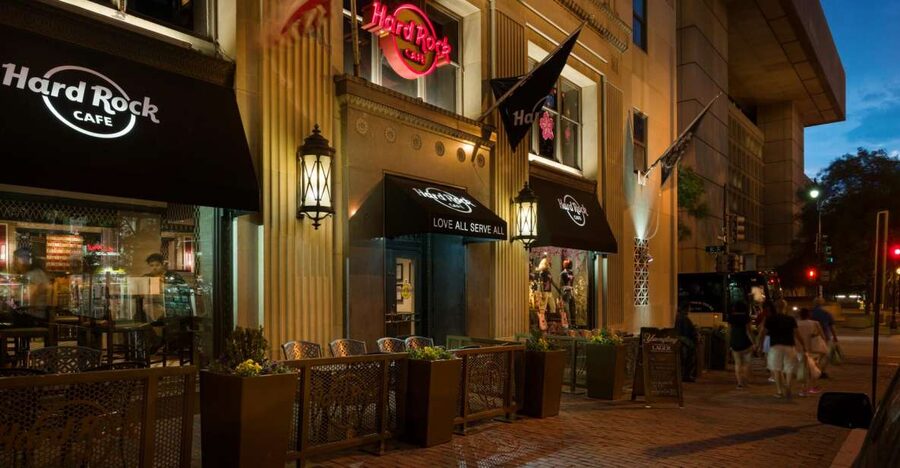 Meal at the Hard Rock Cafe Washington DC - The Music Memorabilia Factor: Why the Atmosphere Is Part of the Meal