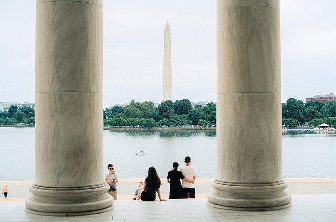Monuments of DC Tour with Washington Monument or Museum Tickets - MLK Memorial by the Tidal Basin: Short Stop, Great View Payoff