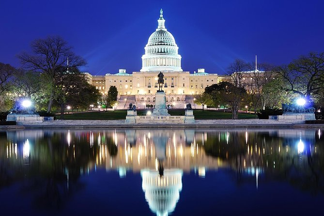Narrated Boat Cruise & DC Bus Tour with 10 Stops, Entry Tickets - Arlington War Memorials: Marine Corps and Air Force Sights