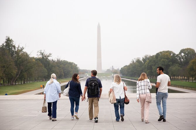 National Mall Tour with Reserved Entry to Washington Monument - Korean War Veterans Memorial: what the polished marble is really doing
