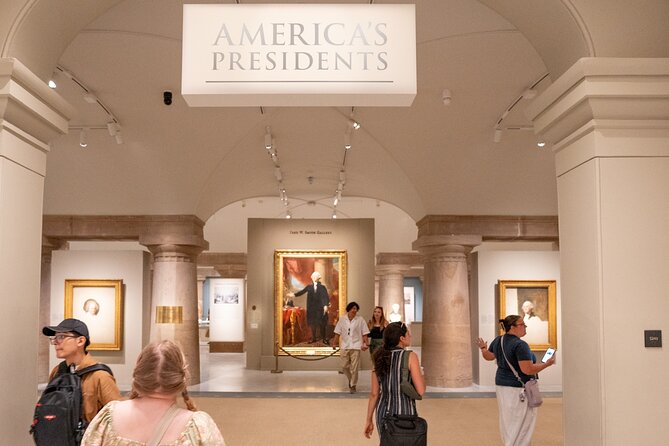National Portrait Gallery & American Art Museum Semi-Private Tour - National Portrait Gallery: Greek Revival Architecture and the Presidents Focus