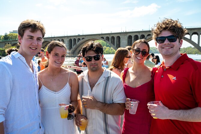 Party Yacht Cruise along Potomac River - Why the Boomerang Boat loop works so well for DC views
