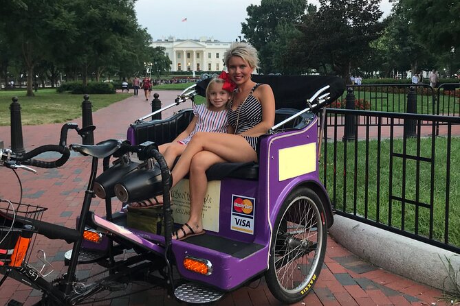 Pedicab Sightseeing Tour on the National Mall - MLK and FDR around the Tidal Basin: design you can actually interpret