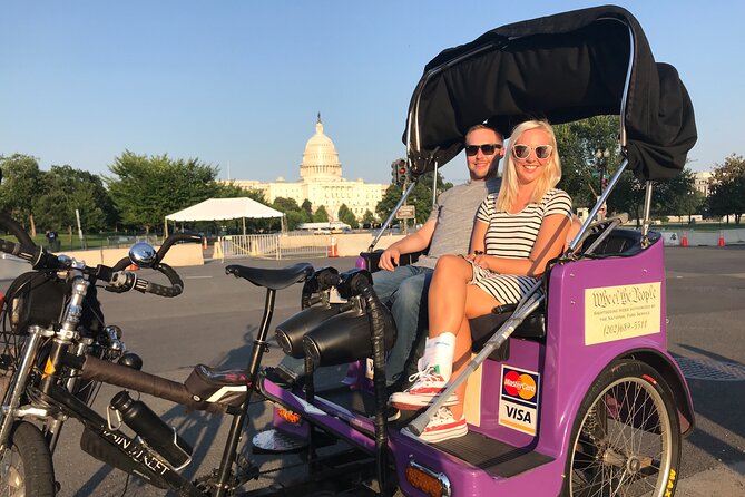 Pedicab Sightseeing Tour on the National Mall - Pace and on-demand stops: how to make the most of one hour