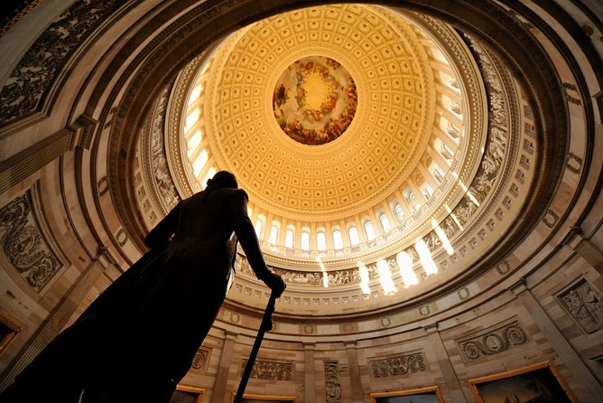 Presidential DC: Capitol Hill + DC Bus Tour, US Capitol Entry - WWII Memorial: 56 Pillars That Make History Feel Measurable
