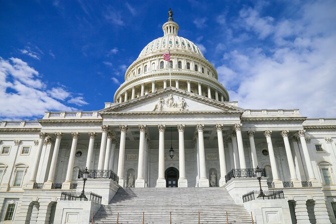 Private 3 Hour Highlights Tour Washington DC for up to 10 Guests - U.S. Capitol stop: a guided snapshot with free admission
