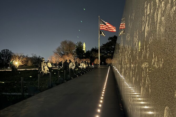 Private Monuments At Night Tour - Memorials of WWII to Korea: A Route That Helps You Feel the Throughline