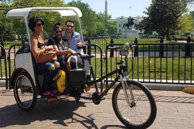 Private Pedicab Tour of DC Monuments and Memorials - Vietnam Veterans Wall, Einstein’s quirky bench, and the 56 Signers