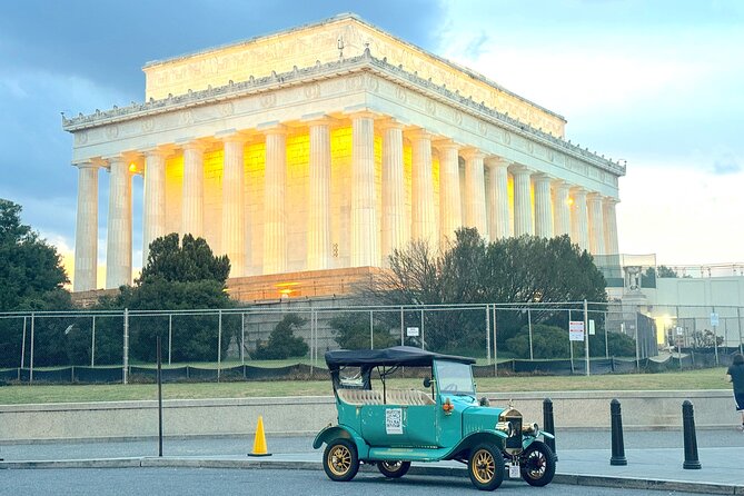 Public or Private DC Moonlight Tour by E-Cart or Vintage Car - Key things that make this DC moonlight ride worth your time