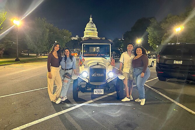 Public or Private DC Moonlight Tour by E-Cart or Vintage Car - Martin Luther King Jr. Memorial: a meaningful stop without rushing