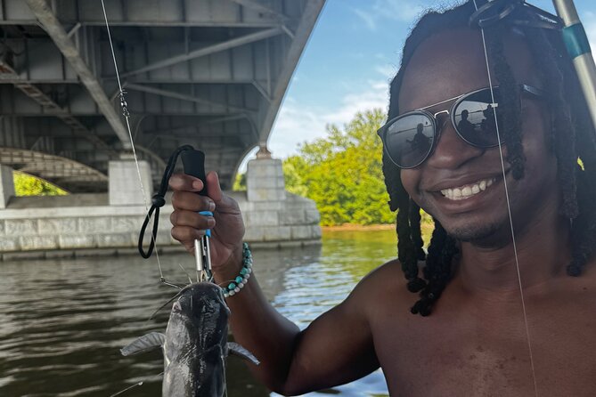 Scenic DC Fishing Charter on the Potomac - Entering the Potomac from The Yards Marina