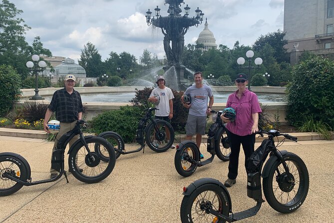 Small Group 5-Hour DC Tour via Electric Scooter for Ages 16+ - Meeting Point at 325 7th St NW and How the Scooter Day Works
