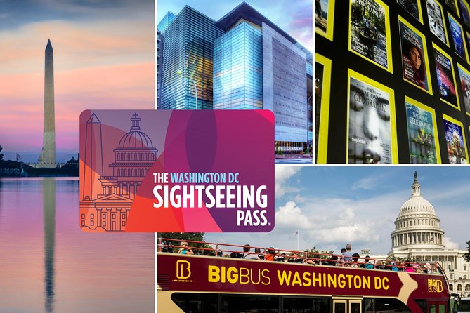The Washington DC Sightseeing Flex Pass: Capital Savings - Big Bus Hop-On Hop-Off: Your Most Useful Included Ticket