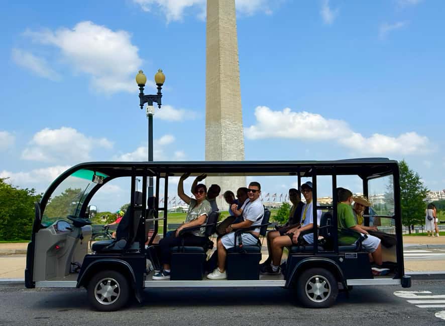 Washington D.C:National Mall&Memorials Guided E-Trolley Tour - Capitol Hill Stop: Democracy Up Close, Photo in Hand