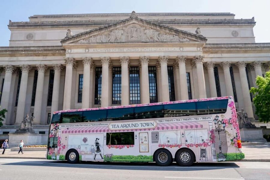 Washington, D.C.: Tea Around Town Bus Tour with Landmarks - Tea Around Town Bus Tour: Sweet + Scenic Sightseeing in D.C.