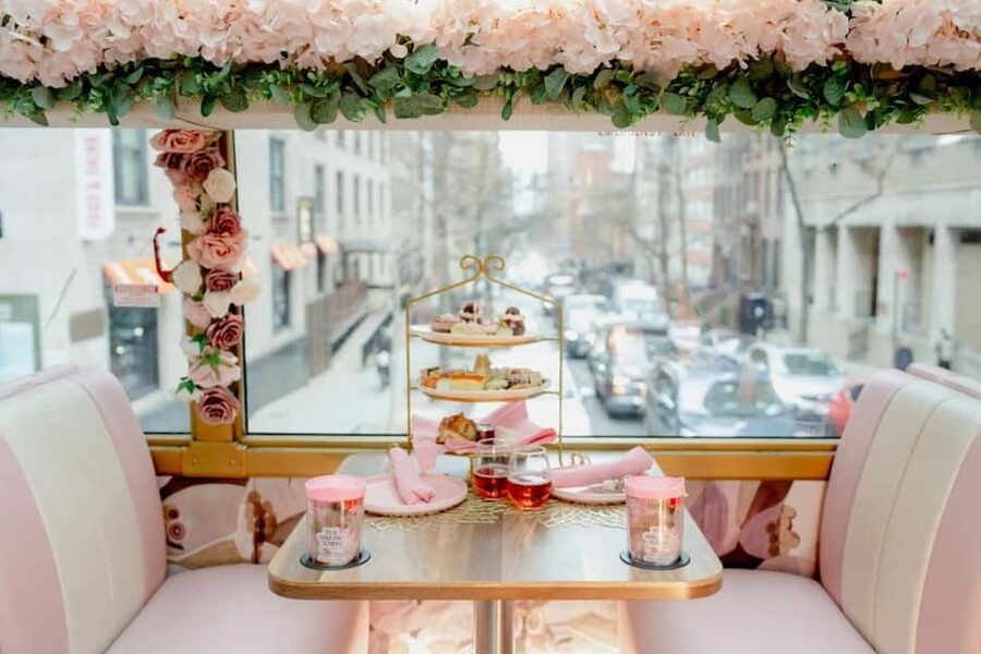 Washington, D.C.: Tea Around Town Bus Tour with Landmarks - The Afternoon Tea Spread: Three Teas, Scones, Finger Sandwiches, and Desserts