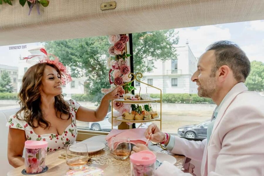 Washington, D.C.: Tea Around Town Bus Tour with Landmarks - Boarding at 790 Pennsylvania Ave.: Where You Catch the Pink Bus