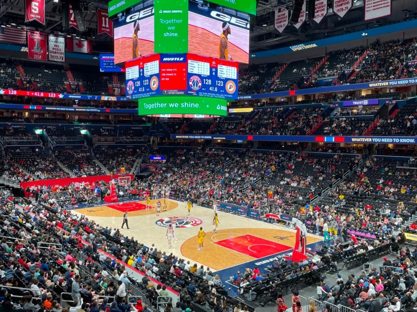 Washington D.C.: Washington Wizards Basketball Game Ticket - Capital One Arena Game-Day Energy You’ll Feel Right Away