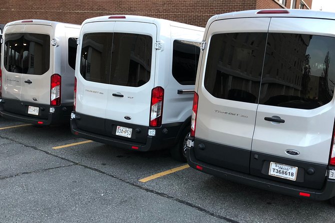 Washington DC After Dark Night-Time Sightseeing Wonder Tour - FBI HQ, the 1899 clock-tower building, and the World Trade Center complex